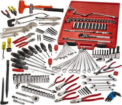 Proto - 157 Piece 3/8 & 1/2" Drive Master Tool Set - Comes in Top Chest - Industrial Tool & Supply