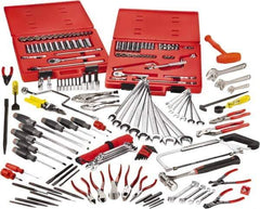 Proto - 165 Piece 3/8 & 1/2" Drive Master Tool Set - Comes in Top Chest - Industrial Tool & Supply