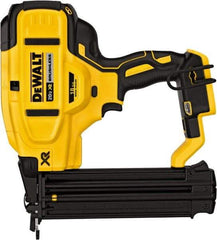 DeWALT - Cordless Brad Nailer - 18 Gauge Nail Diam, 5/8 to 2-1/8" Long Nail, Lithium-Ion Batteries Not Included - Industrial Tool & Supply