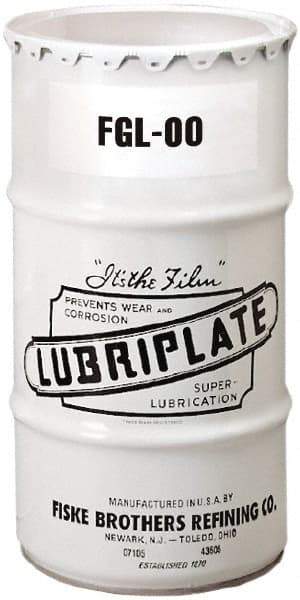 Lubriplate - 120 Lb Drum Aluminum General Purpose Grease - White, Food Grade, 300°F Max Temp, NLGIG 00, - Industrial Tool & Supply