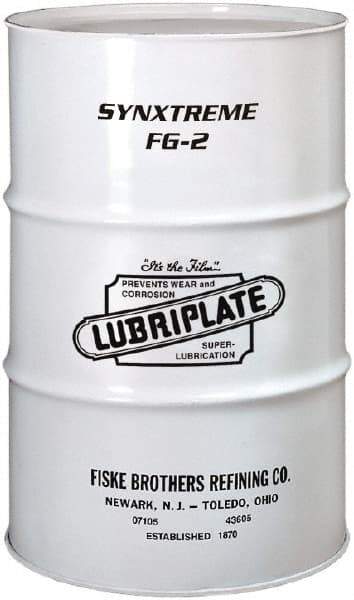 Lubriplate - 400 Lb Drum Calcium Extreme Pressure Grease - Tan, Extreme Pressure, Food Grade & High/Low Temperature, 450°F Max Temp, NLGIG 2, - Industrial Tool & Supply