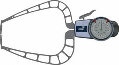 SPI - Outside Dial Caliper Gages Minimum Measurement (mm): 0.00 Maximum Measurement (mm): 50.00 - Industrial Tool & Supply