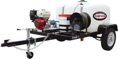 Simpson - Gas, 13 hp, 4,200 psi, 4 GPM, Cold Water Pressure Washer - CAT Triplex, 100' x 3/8" Hose - Industrial Tool & Supply