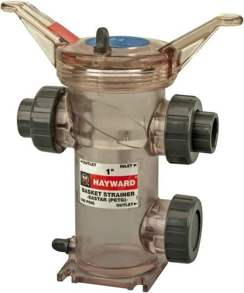 Hayward - 1-1/2" Hose, Simplex Basket Strainer - Eastar - Industrial Tool & Supply