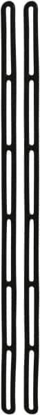 NoMarr - Heavy Duty Tie Down with Single/Double/Centering End - 48" OAL, Black - Industrial Tool & Supply