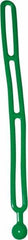 NoMarr - Light Duty Tie Down with Ball End - 16" OAL, Green - Industrial Tool & Supply
