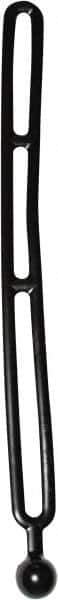 NoMarr - Light Duty Tie Down with Ball End - 16" OAL, Black - Industrial Tool & Supply