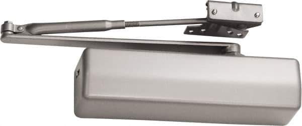 Corbin Russwin - Non-Handed Door Closer Manual Damper - Aluminum (Satin) Finish, Non-Handed - Industrial Tool & Supply