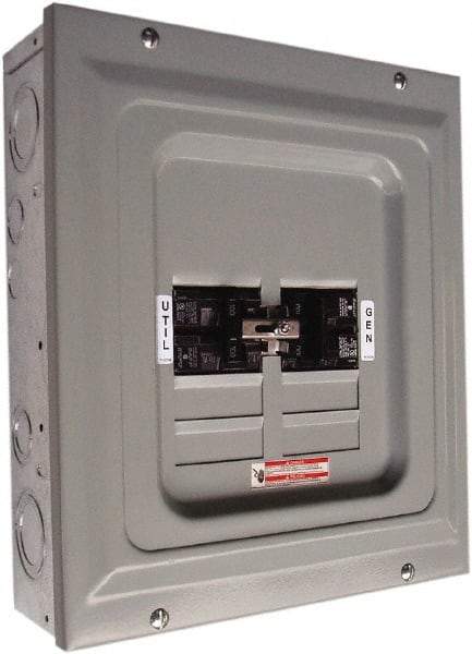 Generac Power - 100 Amp, Power Generator Transfer Switch - For Use with Portable Generator - Industrial Tool & Supply