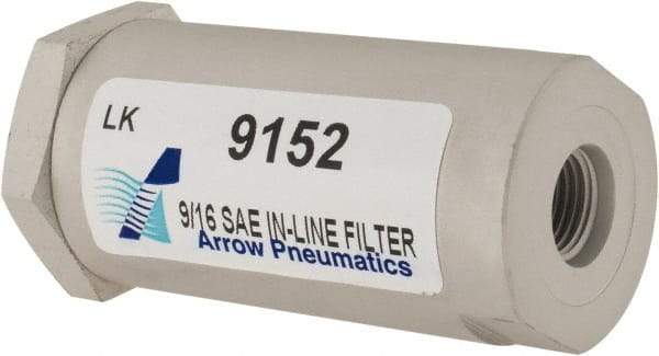 Made in USA - Filter Elements & Assemblies Filter Type: Inline Media Type: Sintered Bronze - Industrial Tool & Supply