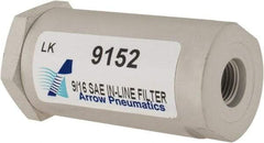 Made in USA - Filter Elements & Assemblies Filter Type: Inline Media Type: Sintered Bronze - Industrial Tool & Supply