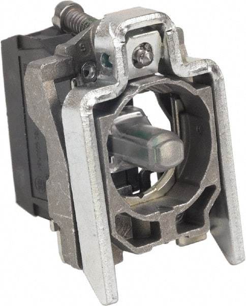 Schneider Electric - 110-120 VAC at 50/60 Hz Green Lens LED Indicating Light - Screw Connector, Electromagnetic Field Resistant, Electrostatic Discharge Resistant, Shock Resistant, Vibration Resistant - Industrial Tool & Supply