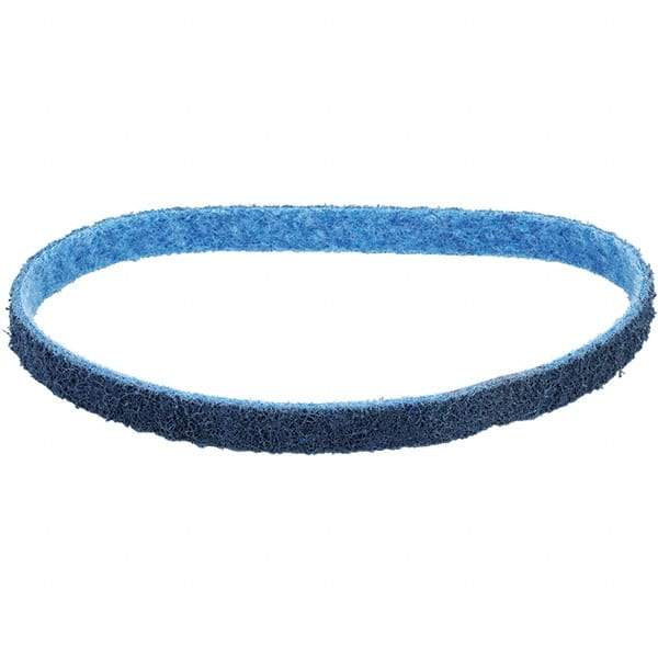 Dynabrade - 1/2" Wide x 24" OAL, Aluminum Oxide Abrasive Belt - Aluminum Oxide, Very Fine, Nonwoven, Cloth Backing, Wet/Dry - Industrial Tool & Supply