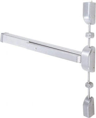 Arrow Lock - Left & Right Hand, Surface Vertical Rod - US28 Finish - Industrial Tool & Supply