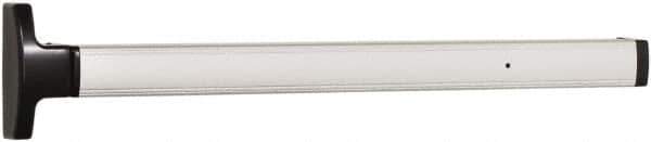 Falcon - 2' 6" to 3' 4-1/2" Door Width Concealed Vertical Rod Push Bar - Dark Bronze Finish - Industrial Tool & Supply