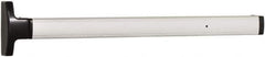Falcon - 2' 6" to 3' 4-1/2" Door Width Concealed Vertical Rod Push Bar - Dark Bronze Finish - Industrial Tool & Supply