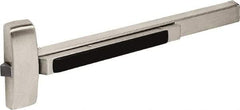 Sargent - 2' 9" to 3' Door Width Rim Exit Device - Satin Stainless Steel Finish - Industrial Tool & Supply