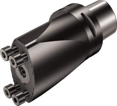 Sandvik Coromant - 73mm Max Drill Depth, 4xD, 17.5mm Diam, Indexable Insert Drill - 2 Inserts, C4 Modular Connection Shank - Industrial Tool & Supply