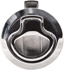 Value Collection - 1.96" Long x 0.88" Wide x 2.82" High, Flush Pull Latch - 316 Stainless Steel, with Electropolished Finish - Industrial Tool & Supply