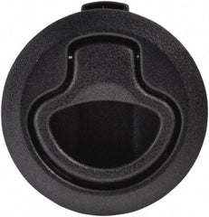 Value Collection - 1.96" Long x 0.88" Wide x 2.82" High, Flush Pull Latch - Polycarbonate, with Black Finish - Industrial Tool & Supply