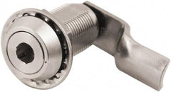 Made in USA - 2.1" Long x 1.14" Wide x 1/4" High, Compression Latch - 316 Stainless Steel, with Stainless Steel Finish - Industrial Tool & Supply