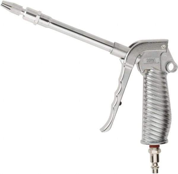 Value Collection - 3 Piece Aluminum Body Air Gun Kit - 1/4 NPT Inlet, 230 Max psi, Aluminum Hose - Industrial Tool & Supply