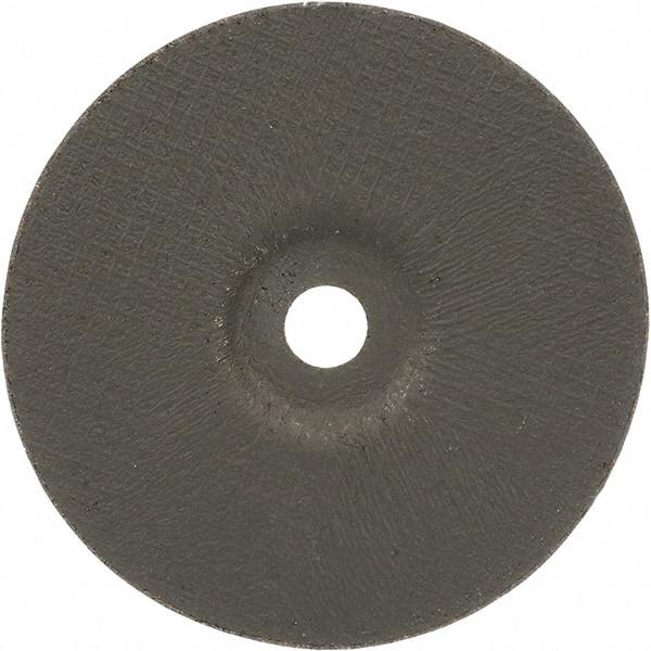 3M - 4-1/2" Wheel Diam, 7/8" Arbor Hole, Type 27 Depressed Center Wheel - Ceramic - Industrial Tool & Supply