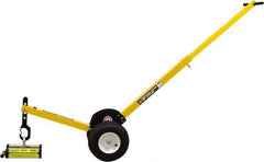Mag-Mate - 400 Lb Load Capacity, Lift Magnet Dolly - 12" High x 41" Long x 13" Wide, 2 Poles - Industrial Tool & Supply