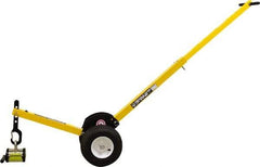 Mag-Mate - 400 Lb Load Capacity, Lift Magnet Dolly - 12" High x 41" Long x 13" Wide, 2 Poles - Industrial Tool & Supply