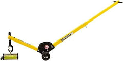 Mag-Mate - 400 Lb Load Capacity, Lift Magnet Dolly - 10" High x 41" Long x 13" Wide, 2 Poles - Industrial Tool & Supply