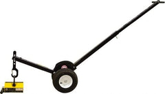 Mag-Mate - 400 Lb Load Capacity, Lift Magnet Dolly - 12" High x 41" Long x 13" Wide, 2 Poles - Industrial Tool & Supply