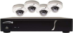 Speco - Security Camera Recorders Type: 4 Channel Plug & Play Network Video Recorder and IP Camera Kit Hard Drive Size: 1 TB - Industrial Tool & Supply