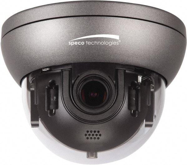 Speco - Indoor and Outdoor Variable Focal Lens Dome Camera - 2.8-12mm Lens, 700 Resolution Line, 5.12 Inch Diameter, 3.94 Inch High, Color Image - Industrial Tool & Supply
