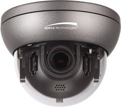 Speco - Indoor and Outdoor Variable Focal Lens Dome Camera - 2.8-12mm Lens, 700 Resolution Line, 5.12 Inch Diameter, 3.94 Inch High, Color Image - Industrial Tool & Supply