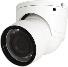 Speco - Indoor and Outdoor Infrared Turret Camera - 2.8-12mm Lens, 700 Resolution Line, 2.09 Inch Diameter, 1.49 Inch High, Color Image - Industrial Tool & Supply