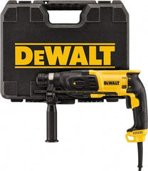 DeWALT - 120 Volt 1" SDS Chuck Electric Rotary Hammer - 0 to 5,500 BPM, 0 to 1,500 RPM, Reversible - Industrial Tool & Supply