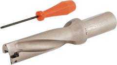 Hertel - 4-1/2" Max Drill Depth, 3xD, 1-1/2" Diam, Indexable Insert Drill - 2 Inserts, 1-1/2" Shank Diam, Straight Shank - Industrial Tool & Supply