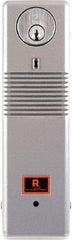 Alarm Lock - All Purpose Lever Lockset - 2-3/8" Back Set, Steel, Silver Finish - Industrial Tool & Supply