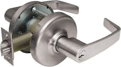 Corbin Russwin - Passage Lever Lockset - 2-3/4" Back Set, Steel, Brushed Chrome Finish - Industrial Tool & Supply