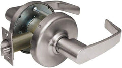 Corbin Russwin - Passage Lever Lockset - 2-3/4" Back Set, Steel, Brushed Chrome Finish - Industrial Tool & Supply