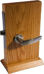 Sargent - Storeroom Lever Lockset - 2-3/4" Back Set, Steel, Brushed Chrome Finish - Industrial Tool & Supply