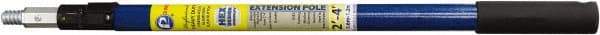 Premier Paint Roller - 1 to 2' Long Paint Roller Extension Pole - Aluminum & Fiberglass - Industrial Tool & Supply