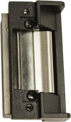Rutherford - 4.88" Long x 1-1/4" Wide, Satin Stainless Steel Finish, Electric Door Strike - 24 Volt, VDC Power, Zinc Alloy - Industrial Tool & Supply