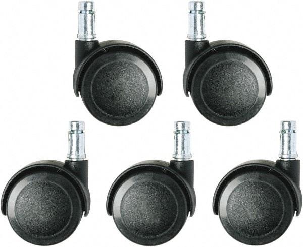 Bevco - Black Caster Set - For Bevco Seating - Industrial Tool & Supply