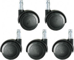 Bevco - Black Caster Set - For Bevco Seating - Industrial Tool & Supply