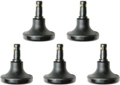 Bevco - Black Replacement Glides - For Bevco Seating - Industrial Tool & Supply