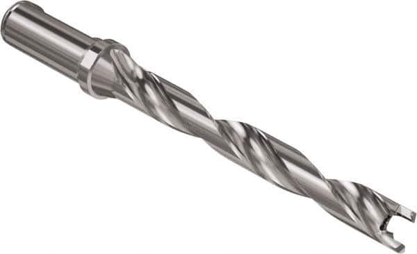 Seco - Crownloc Plus Series, 19 Head Connection, 8xD, 3/4" Shank Diam, Drill Body - 192mm Body to Flange Length, SD408 Toolholder, 19mm Nose Diam, 173mm Flute Length - Industrial Tool & Supply