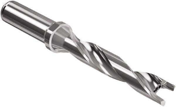 Seco - Crownloc Plus Series, 17 Head Connection, 5xD, 3/4" Shank Diam, Drill Body - 118.6mm Body to Flange Length, SD405 Toolholder, 17mm Nose Diam, 4" Flute Length - Industrial Tool & Supply