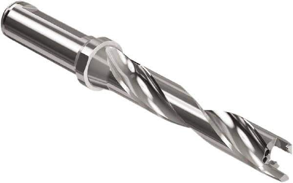 Seco - Crownloc Plus Series, 19 Head Connection, 5xD, 3/4" Shank Diam, Drill Body - 132mm Body to Flange Length, SD405 Toolholder, 19mm Nose Diam, 113mm Flute Length - Industrial Tool & Supply