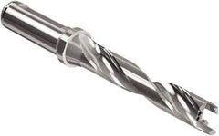 Seco - Crownloc Plus Series, 17 Head Connection, 5xD, 3/4" Shank Diam, Drill Body - 118.6mm Body to Flange Length, SD405 Toolholder, 17mm Nose Diam, 4" Flute Length - Industrial Tool & Supply